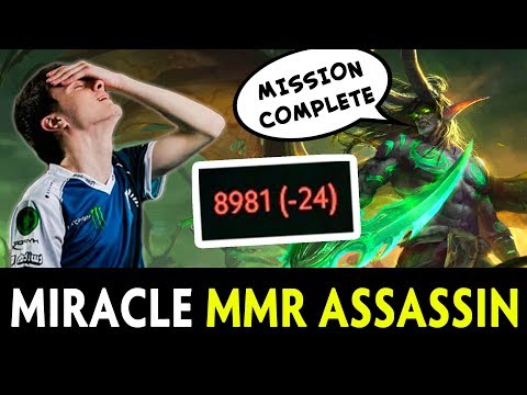 Miracle's MMR assassin Illidan kicked him to 8k — MISSION COMPLETE