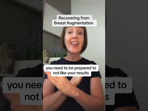 Recovery from #breastaugmentationsurgery #breastimplantsurgery