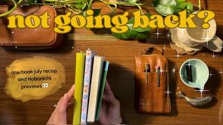 ✨ #onebookjuly surprised me… A6 wins? + Hobonichi 2026 thoughts