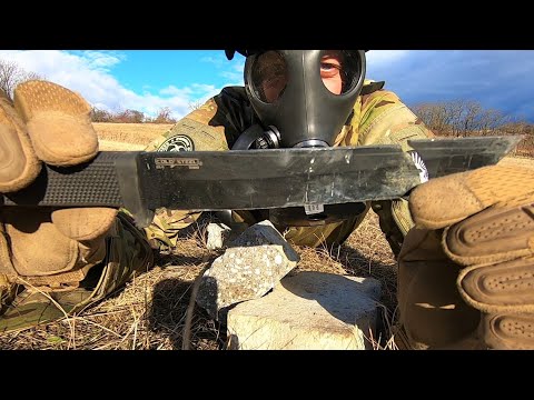COLD STEEL RECON TANTO SK5 - DESTRUCTION TEST -UNTIL IT BREAKS- TIP TEST EXTREME -KNIFE TORTURE TEST
