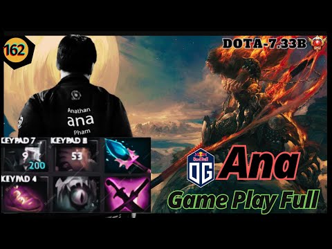 Monkey King Build Gleipnir First Item KAD 10-1-21 Dota 7.33b | Ana Stream Moment 162