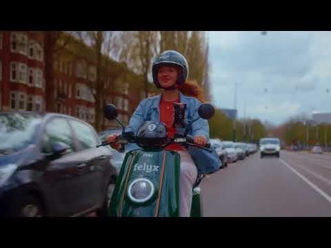 felyx e-moped sharing Video