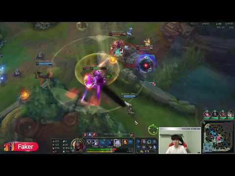 EPIC FAKER OUTPLAY - ZED - TWITCH HIGHLIGHTS