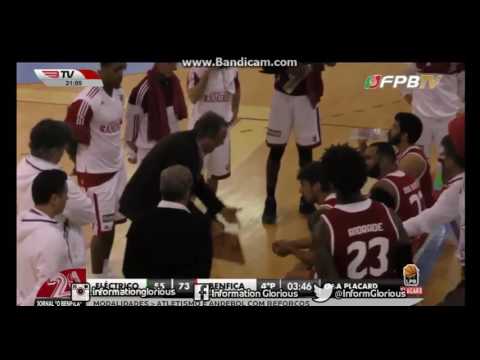 Basquetebol: Eléctrico FC 62-85 SL Benfica