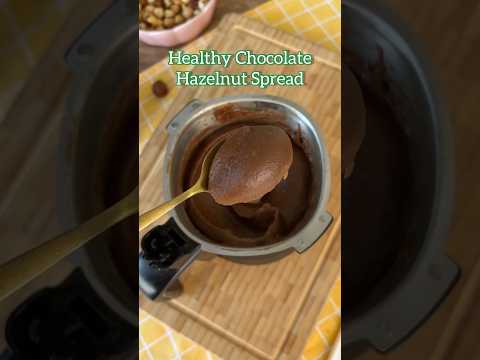 Health Choco - Hazelnut Spread ! This is easy & takes only 5 minutes to make. No refined sugar