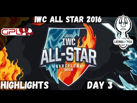 🔥 GPL vs LAN ️❄️ Highlights | IWC All Star Barcelona 2016 D3 | Southeast Asia vs Latin America North
