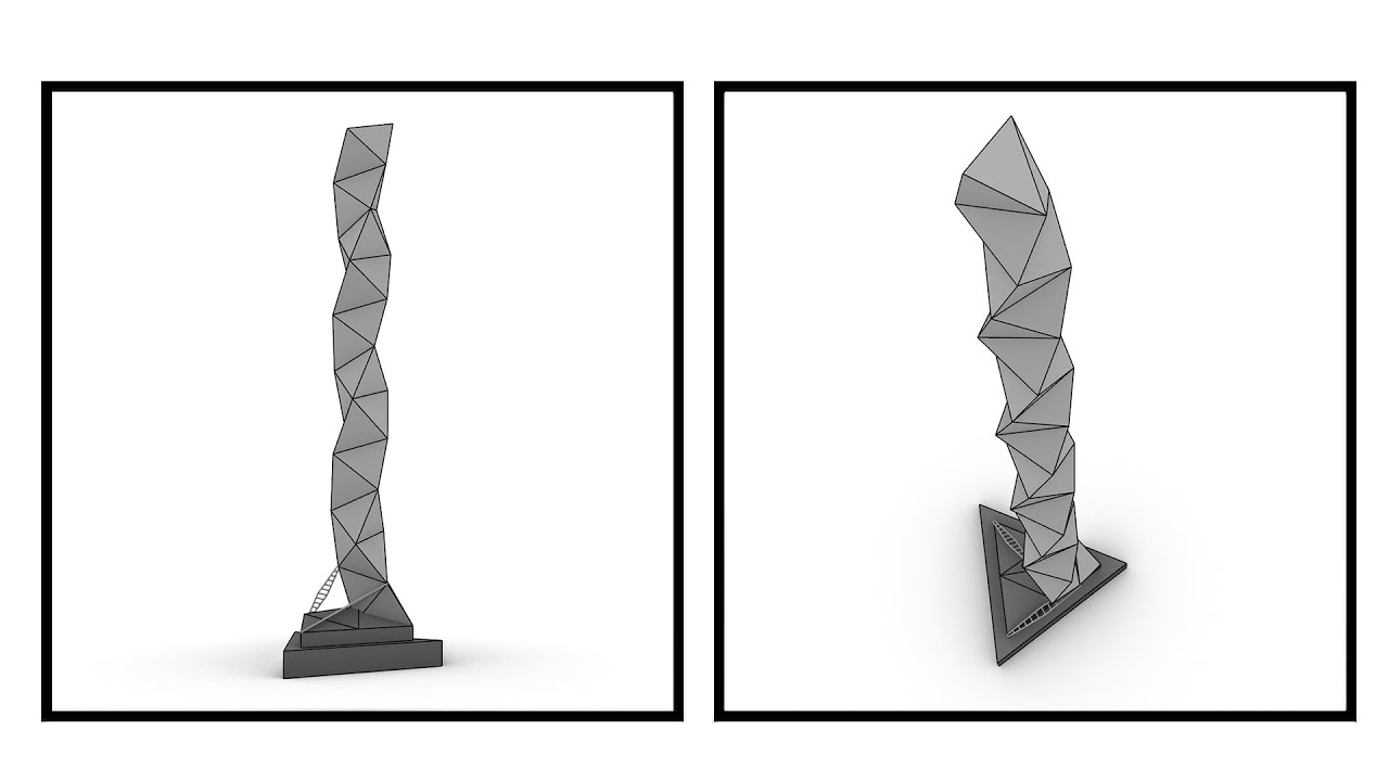 Art Tower Mito (Rhino Grasshopper)