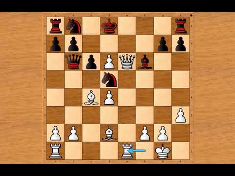 Opasni napad na protivnički položaj u šahu ○ MAKAICHEV vs ALBURT ○ Aljehinova odbrana # 1492