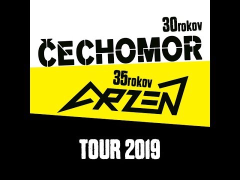 Arzén a Čechomor tour 2019 Nové Zámky.