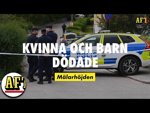 Kvinna och barn dödade i Mälarhöjden – släkting misstänkt