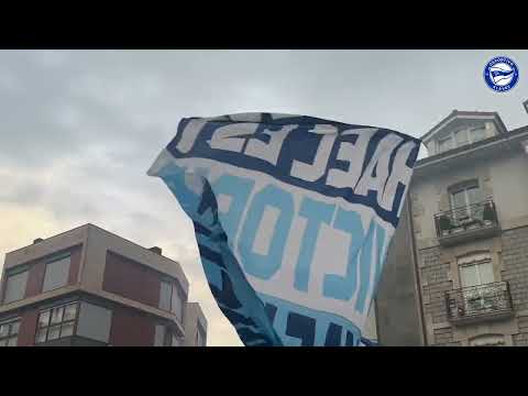 INSIDE | Recibimiento en la previa ante el Real Madrid | Deportivo Alavés