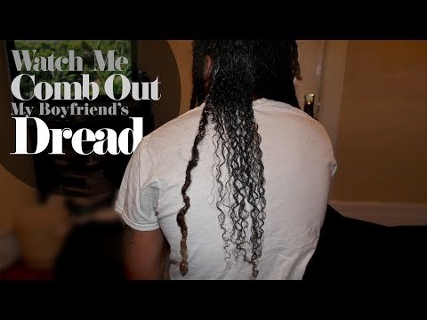 Combing Out Dreads Without Cutting PART 1