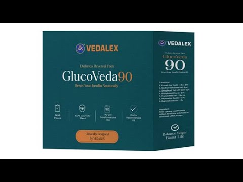 Gluco veda 90 (Diabetes Reversal Pack)