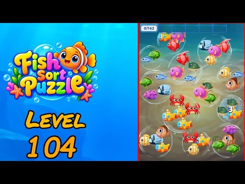 Fish Sort Puzzle Level 104 Walkthrough thumbnail