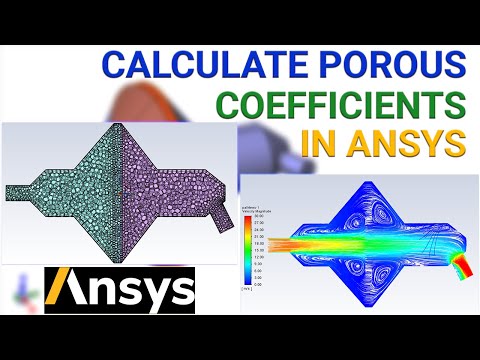 How to Calculate Porous Coefficients and Simulate Flow in ANSYS Fluent ...