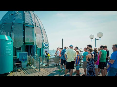 Ostseebad Sellin - Seebrücke & Tauchgondel