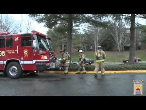 FIRE TRAINING - Deployment options for the front bumper attack line