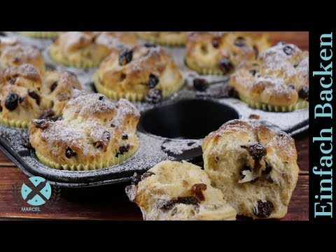 Christmas Stollen Muffins - Bake your own mini Christmas Stollen