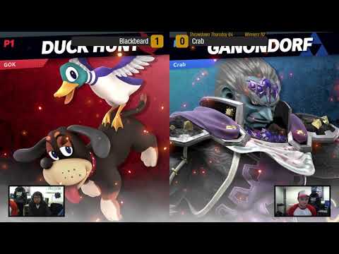 Throwdown Thursday 64 - Winners R2 - (Duck Hunt) Blackbeard vs Crab (Ness/Ganondorf)