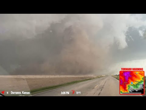 LIVE - Tracking Dangerous Supercell Storms - Tornadoes & 100 MPH Wind Gusts Possible