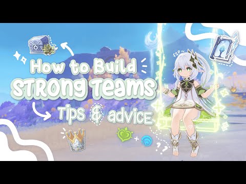 The Ultimate Team Building Guide!!✧ *F2P Tips* | Genshin Impact