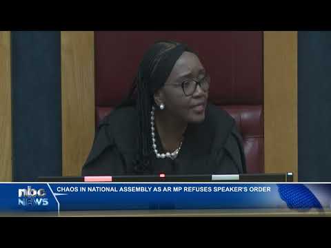 Chaos erupts in Parliament as AR MPs clash with Speaker - nbc