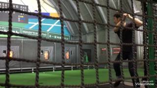 球速170キロでバッティングしてみた