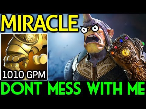Miracle- Dota 2 [Alchemist] Thanos of Doto | 1010 GPM Battle Cup