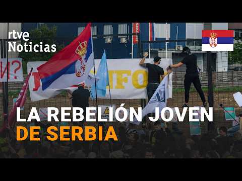 Los estudiantes desafían al Gobierno de Serbia en unas elecciones decisivas | RTVE Noticias