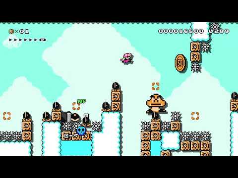 Goomba Skyathalon #TJ by J_Yoshi [Super Mario Maker 2]