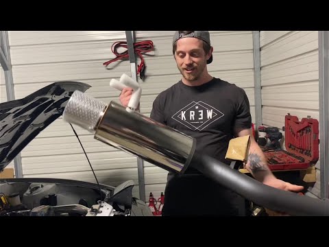 HKS hi power exhaust on the 240sx