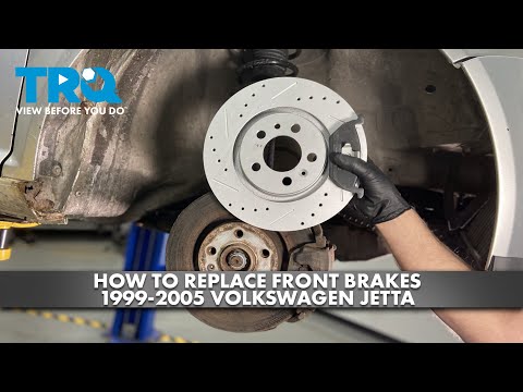 How to Replace Front Brakes 1999-2005 Volkswagen Jetta