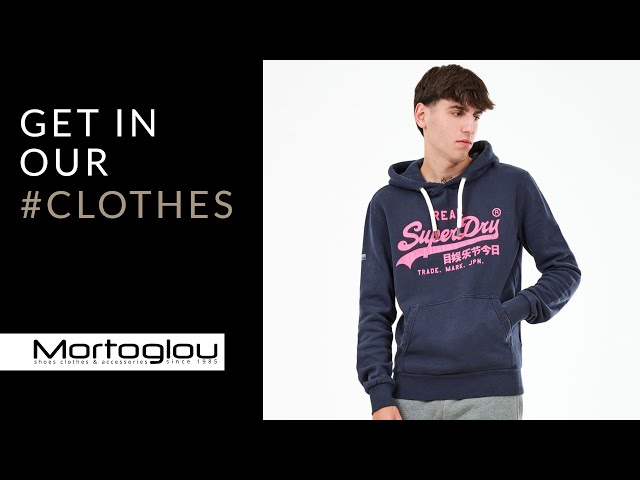 Vídeo relacionado con Superdry VL Heritage Relaxed Hood M2014122A College Grey Marl XL