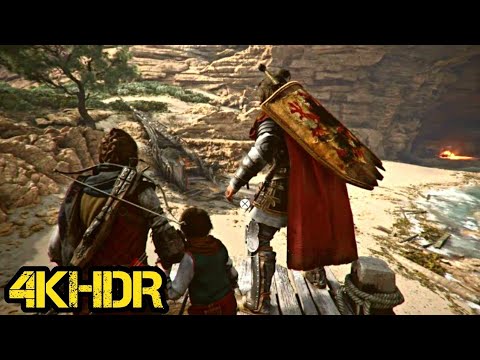 (PS5) Felons I A Plague Tale Requiem [4K 60FPS] - Cross the Caves & Reach the Shipwreck