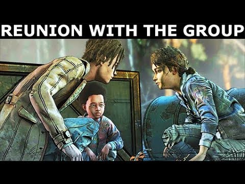 Reunion With The Group - Louis Path - The Walking Dead Final Season 4 Episode 4