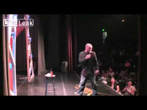 Matt Davis Snaps On Heckler