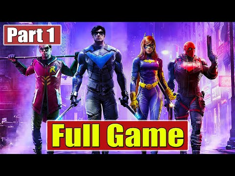 Gotham Knights Walkthrough Part 1 [Full Game] Xbox Series X Gameplay