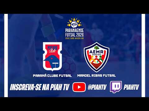 Paraná Clube Futsal x Manoel Ribas Futsal - Campeonato Paranaense Série Ouro de Futsal