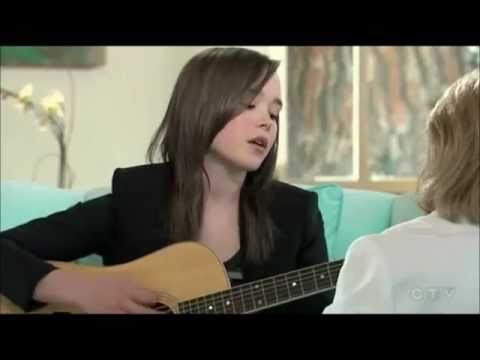 Ellen Page - acoustic "Anyone Else But You" / JUNO
