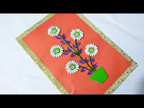 DIY Amazing Crafts ideas using Cotton buds / Cotton buds Flower making