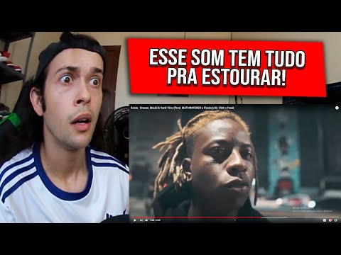 (YUNK VINO SEM BASE 🔥) REAGINDO a Ânsia - Kruxen, Msuki & Yunk Vino - REACT/REAÇÃO