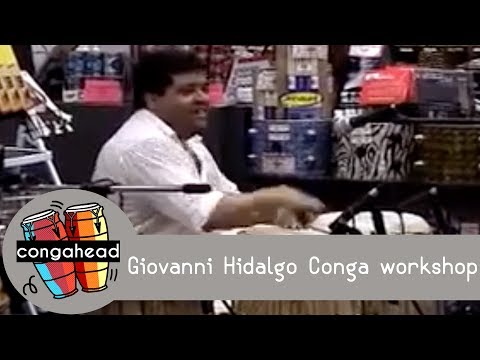 Giovanni Hidalgo Conga workshop - Congahead