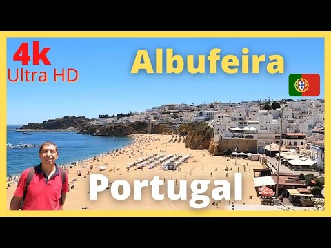 Albufeira - the liveliest city in the Algarve / Portugal 4k