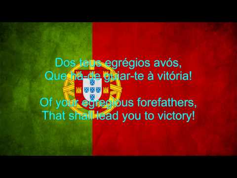 Portugal National Anthem English lyrics