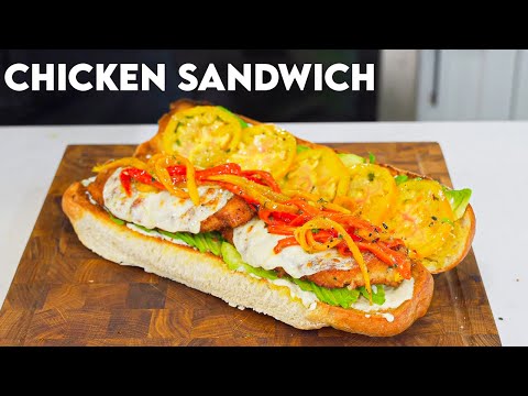 Chicken Schnitzel Sandwich