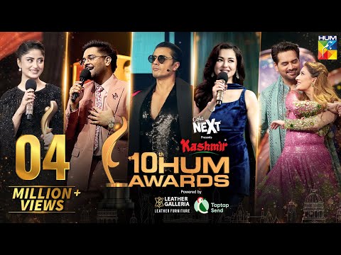 Kashmir 10th HUM Awards - 𝐅𝐮𝐥𝐥 𝐒𝐡𝐨𝐰 2025 - Presented by Cola Next - HUM TV