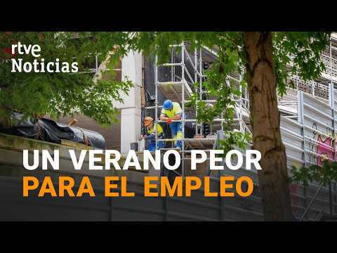 El paro sube al 10,2% pese al récord de ocupación y población activa | RTVE Noticias