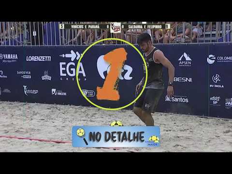 FUTEVÔLEI NO DETALHE - Ataques do Juninho Saldanha (Mikasa Open)