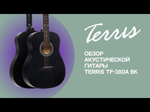 Обзор акустической гитары Terris TF-380A