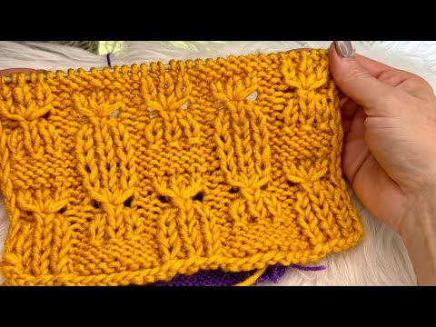 Wrapped Candy Knitting Pattern Tutorial | Easy Textured Stit